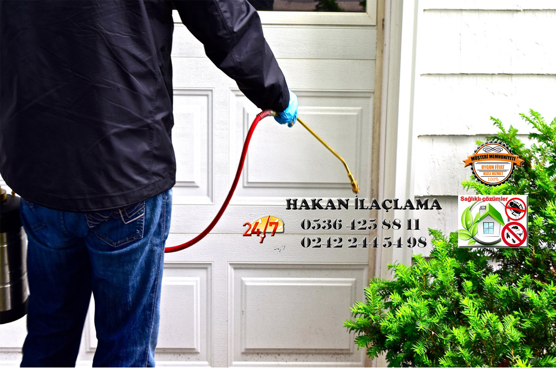 KONYAALTI   İLAÇLAMA - HAKAN BÖCEK İLAÇLAMA İLAÇLAMA -ANTALYA İLAÇLAMA